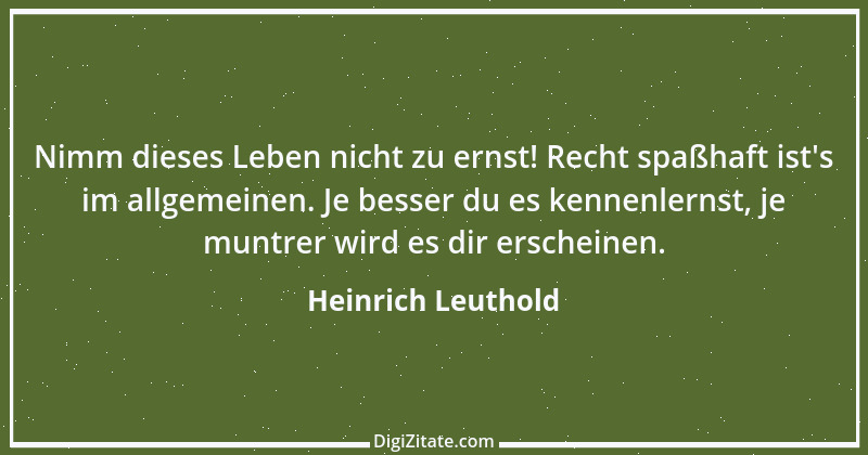 Zitat von Heinrich Leuthold 27