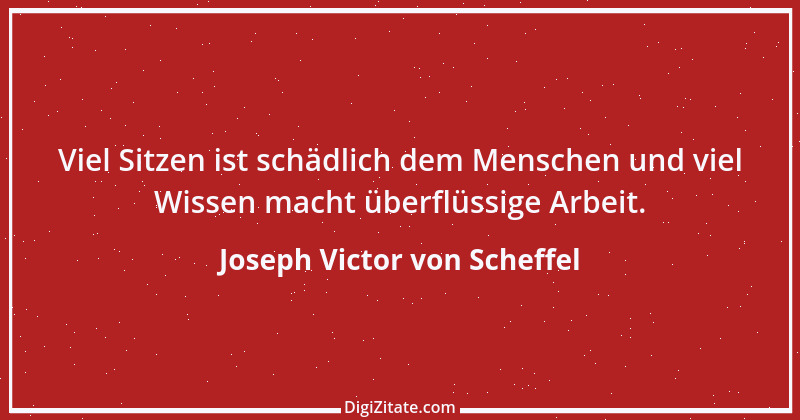 Zitat von Joseph Victor von Scheffel 29