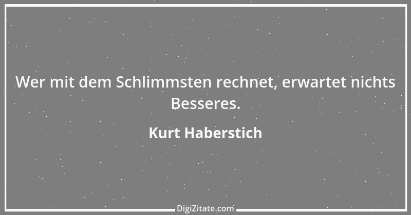 Zitat von Kurt Haberstich 38