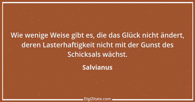 Zitat von Salvianus 1