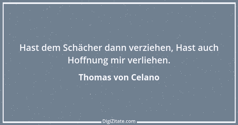 Zitat von Thomas von Celano 3