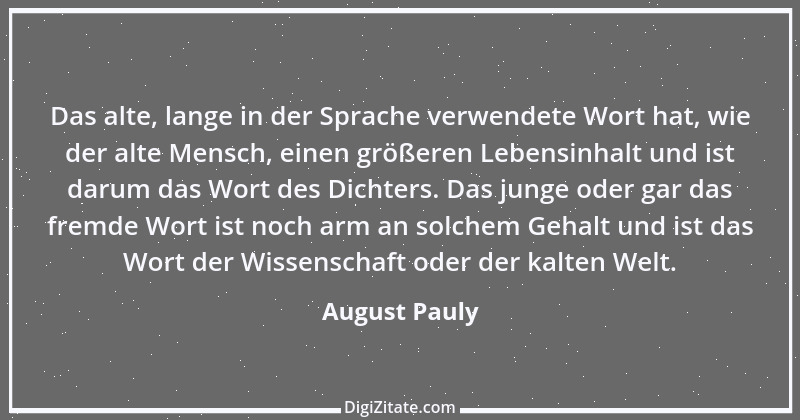 Zitat von August Pauly 180