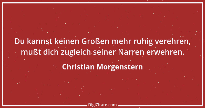 Zitat von Christian Morgenstern 260