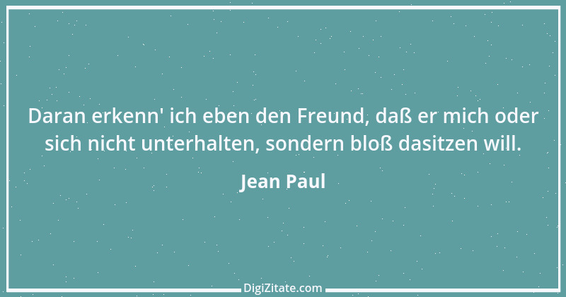 Zitat von Jean Paul 882