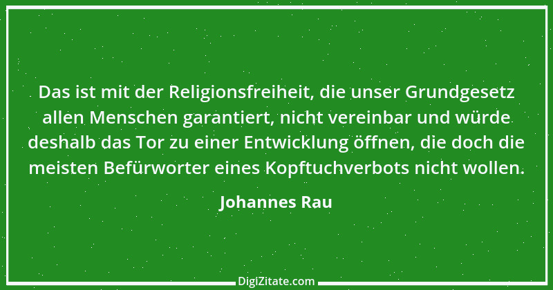 Zitat von Johannes Rau 20