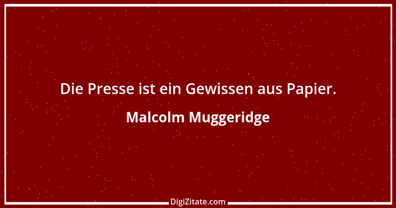 Zitat von Malcolm Muggeridge 2