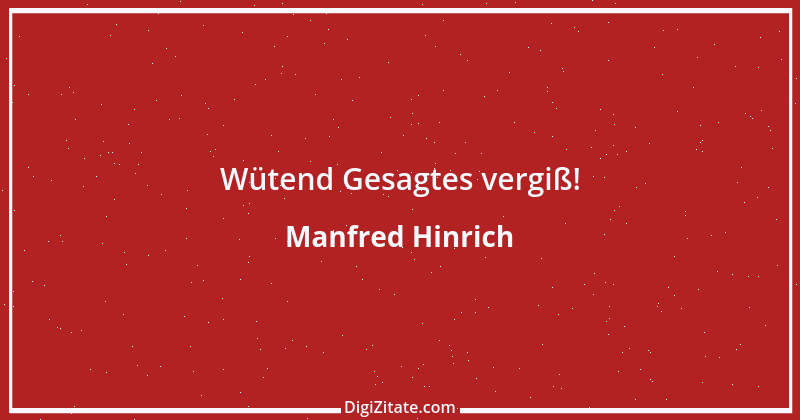 Zitat von Manfred Hinrich 2911