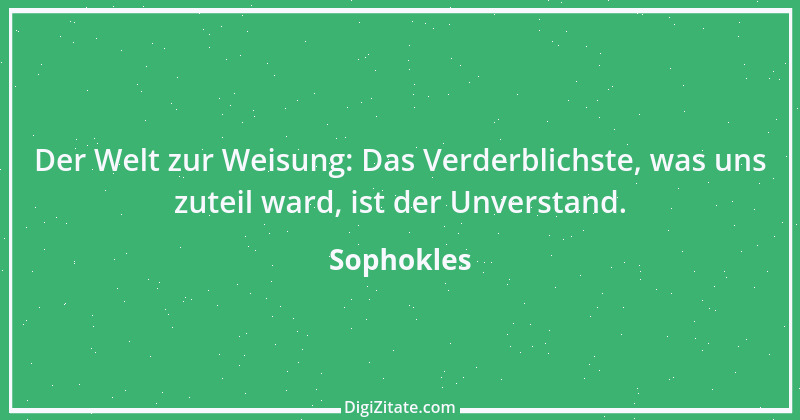 Zitat von Sophokles 9