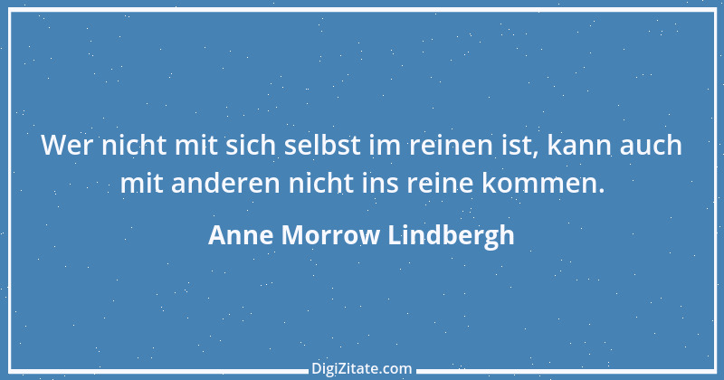 Zitat von Anne Morrow Lindbergh 1