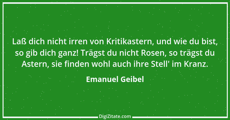 Zitat von Emanuel Geibel 193