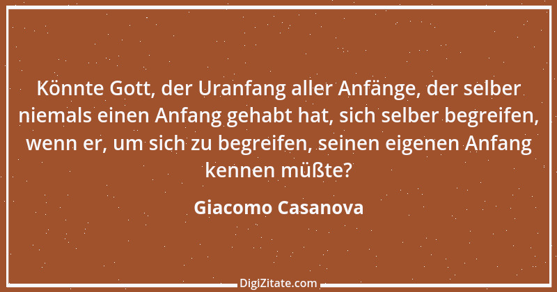 Zitat von Giacomo Casanova 100