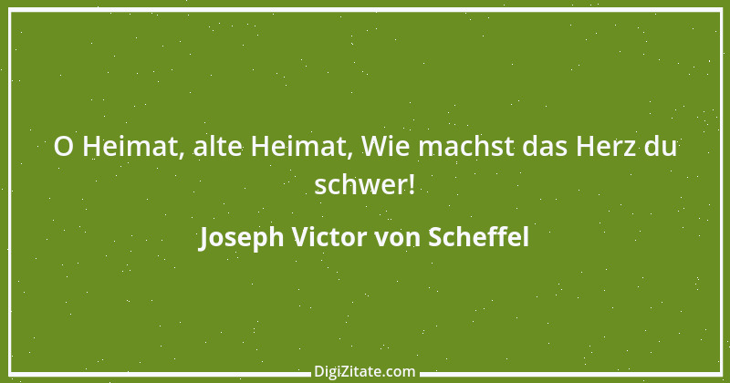 Zitat von Joseph Victor von Scheffel 30