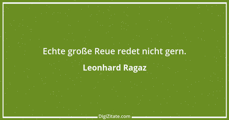 Zitat von Leonhard Ragaz 1