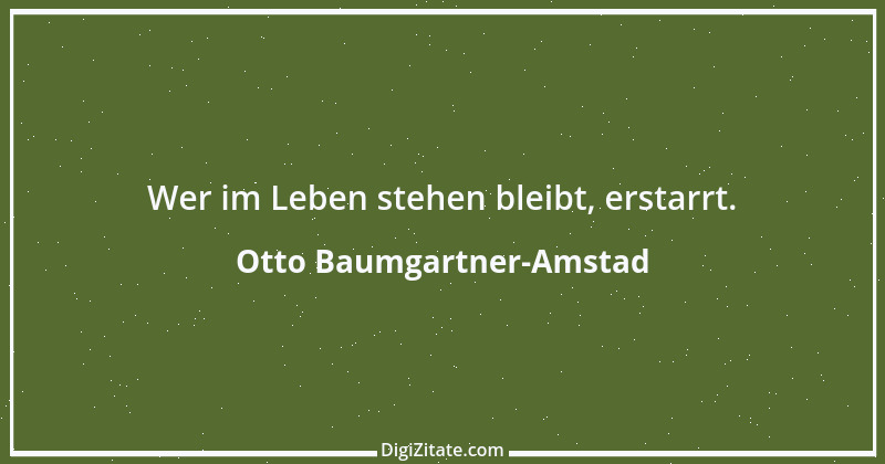 Zitat von Otto Baumgartner-Amstad 121