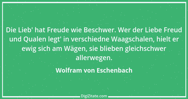 Zitat von Wolfram von Eschenbach 12