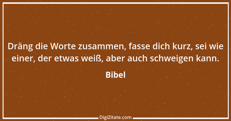 Zitat von Bibel 872