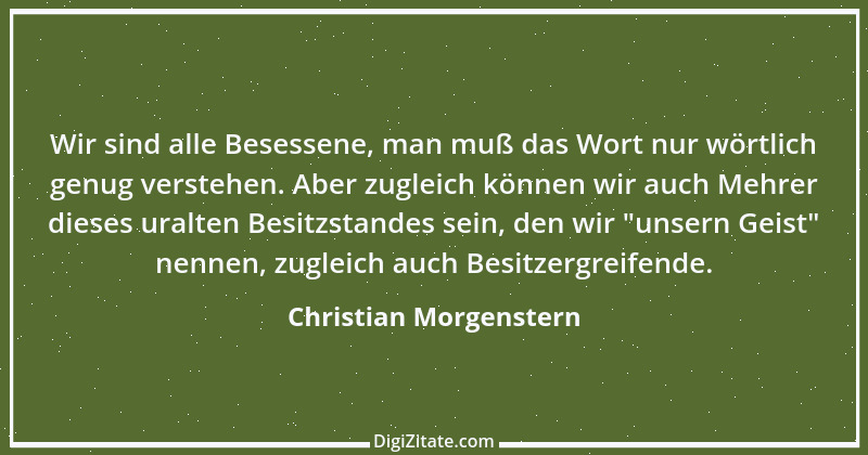 Zitat von Christian Morgenstern 360