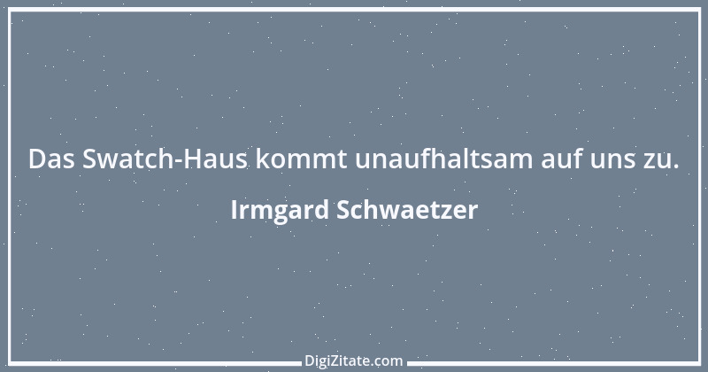 Zitat von Irmgard Schwaetzer 2