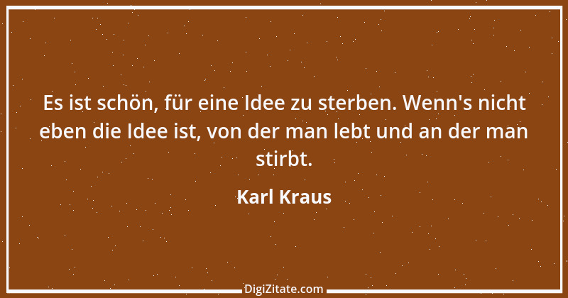 Zitat von Karl Kraus 596