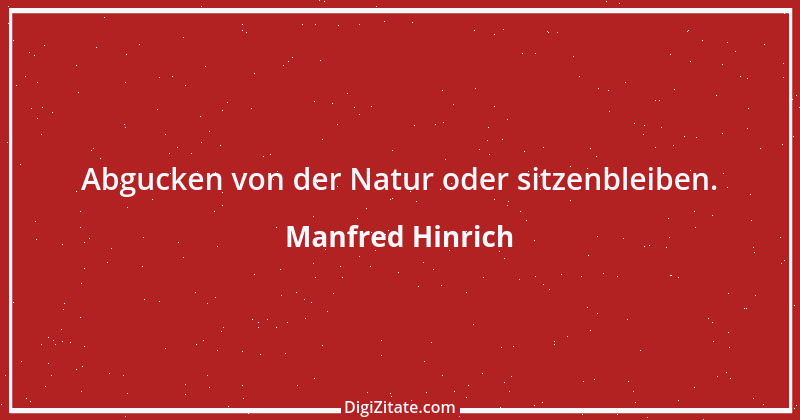 Zitat von Manfred Hinrich 1011