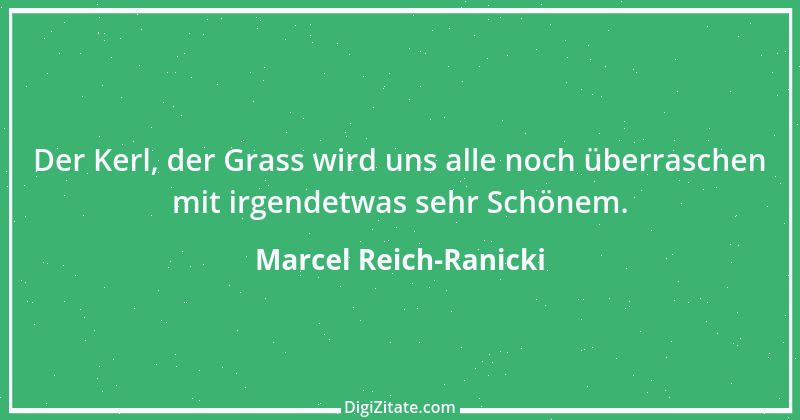 Zitat von Marcel Reich-Ranicki 15