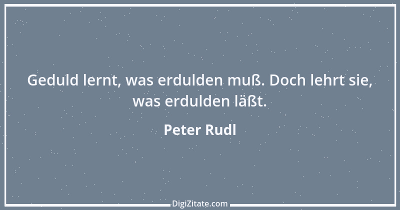 Zitat von Peter Rudl 111