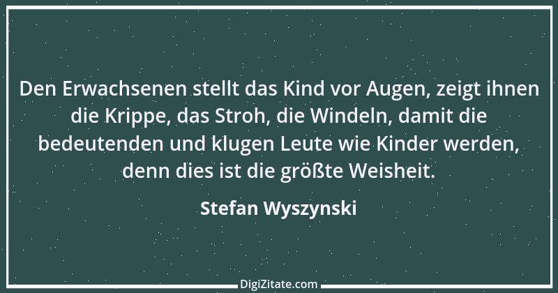 Zitat von Stefan Wyszynski 7