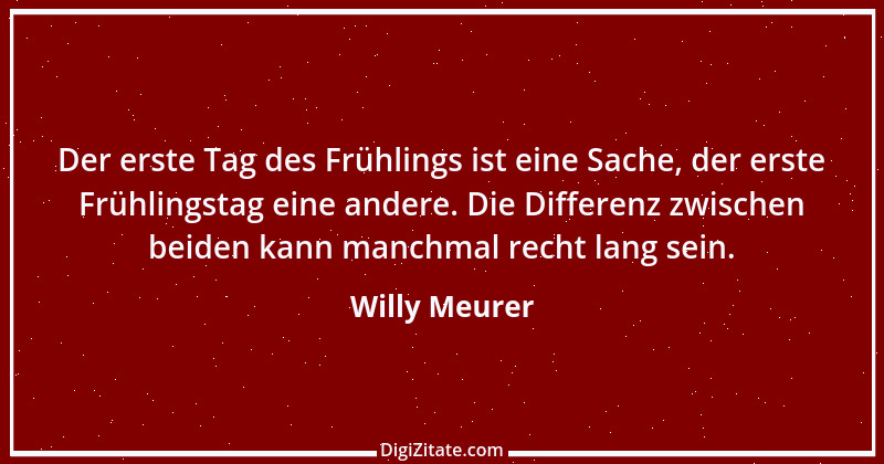 Zitat von Willy Meurer 1138