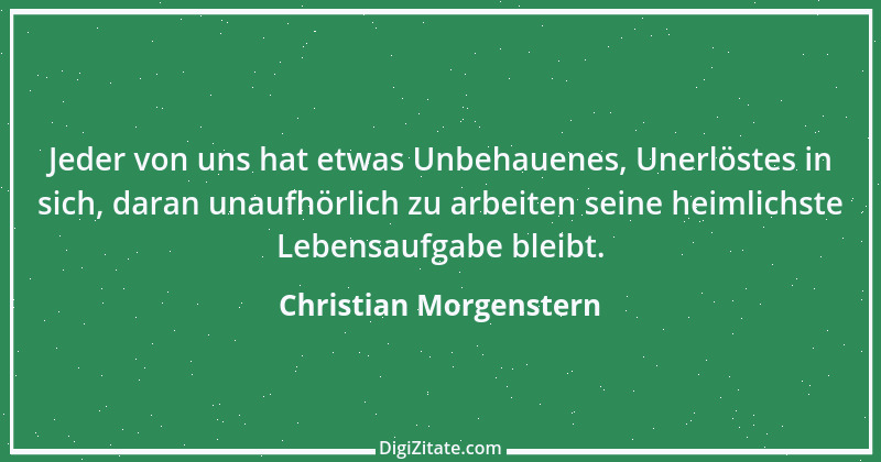 Zitat von Christian Morgenstern 361