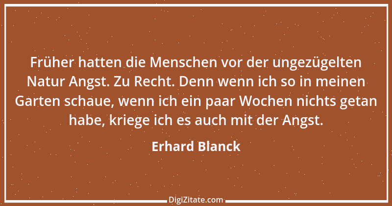 Zitat von Erhard Blanck 393