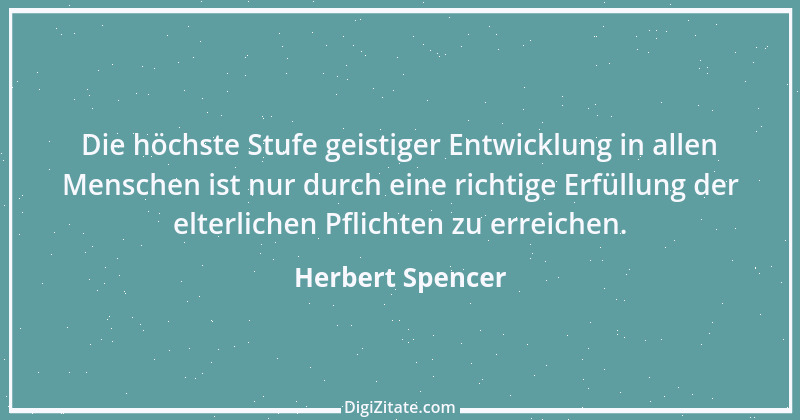 Zitat von Herbert Spencer 6