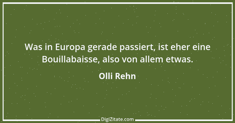 Zitat von Olli Rehn 1