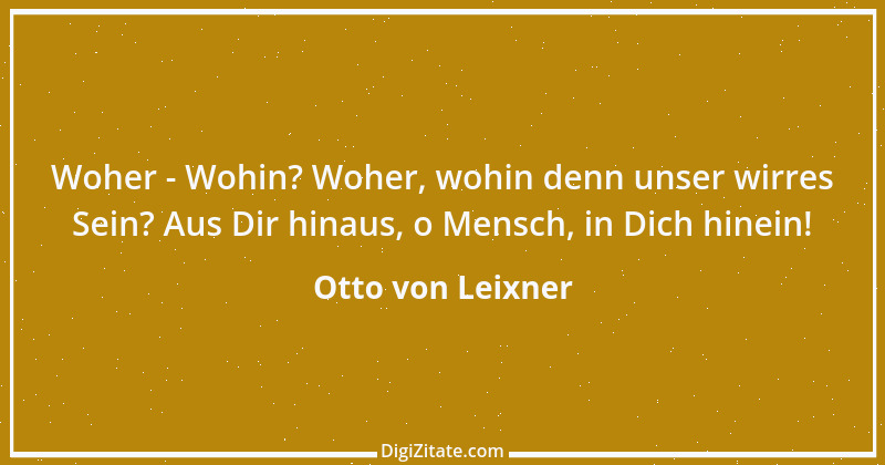 Zitat von Otto von Leixner 137