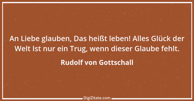 Zitat von Rudolf von Gottschall 16