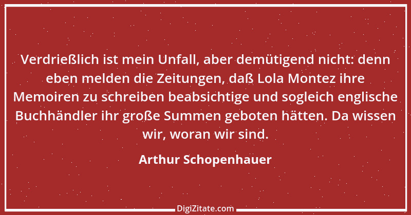 Zitat von Arthur Schopenhauer 705