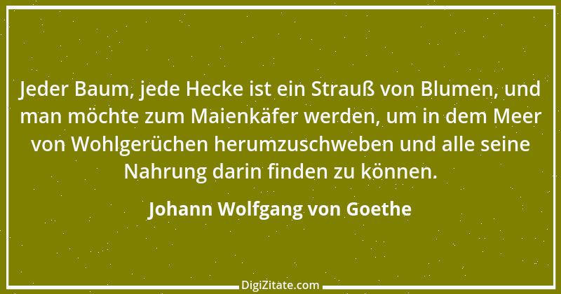 Zitat von Johann Wolfgang von Goethe 1839