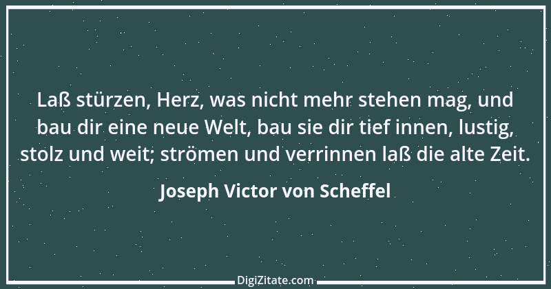 Zitat von Joseph Victor von Scheffel 33