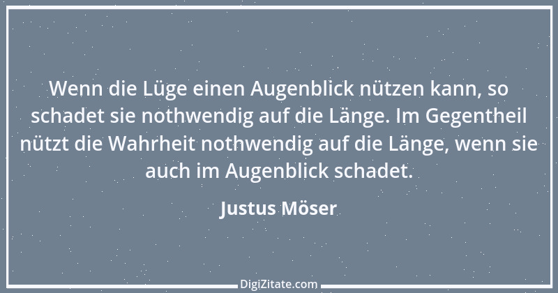 Zitat von Justus Möser 6