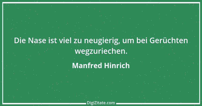 Zitat von Manfred Hinrich 2013