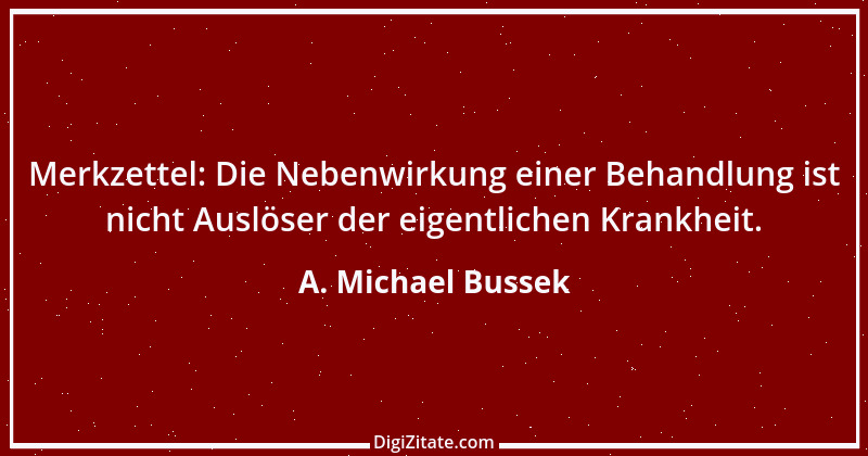 Zitat von A. Michael Bussek 111