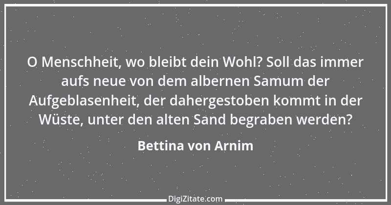 Zitat von Bettina von Arnim 95