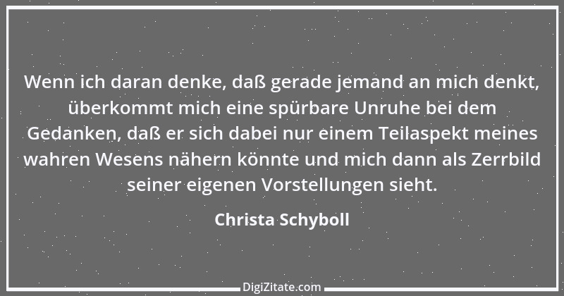 Zitat von Christa Schyboll 90