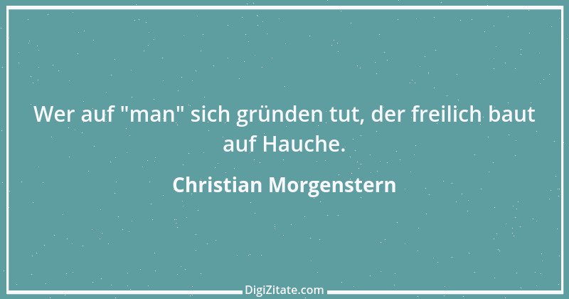 Zitat von Christian Morgenstern 363