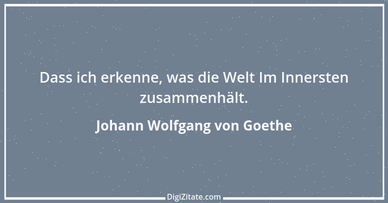 Zitat von Johann Wolfgang von Goethe 1840