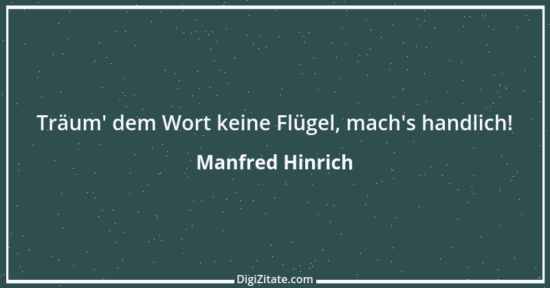 Zitat von Manfred Hinrich 4014