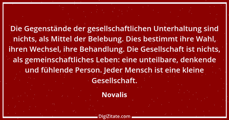 Zitat von Novalis 164