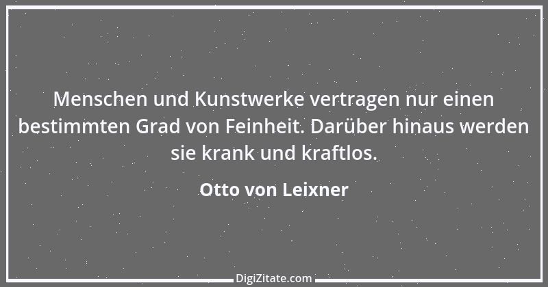 Zitat von Otto von Leixner 139