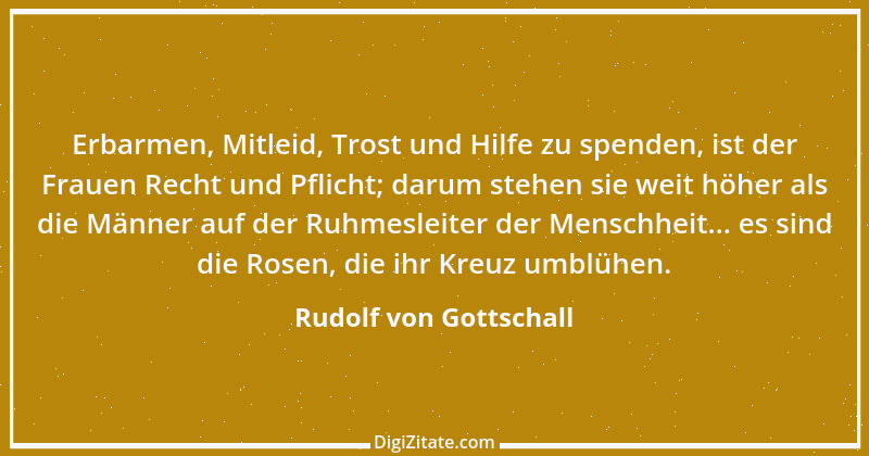 Zitat von Rudolf von Gottschall 18