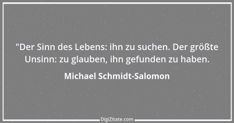 Zitat von Michael Schmidt-Salomon 1