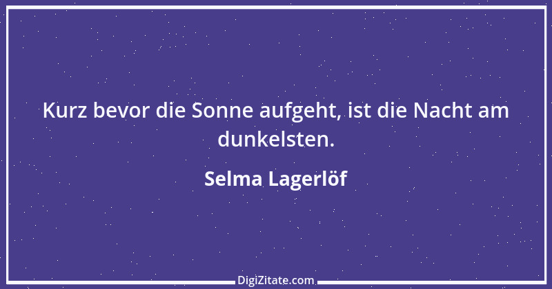 Zitat von Selma Lagerlöf 1